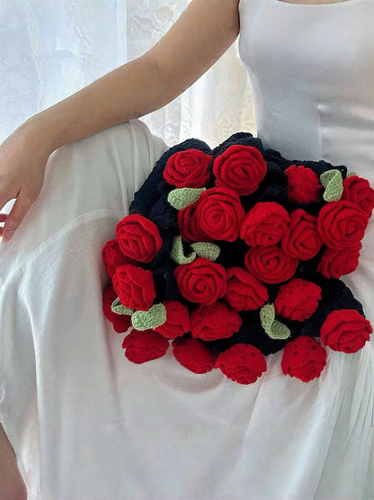 CROCHET PATTERN  -Rose Blanket Crochet Pattern, Flower Crochet, Handmade gift