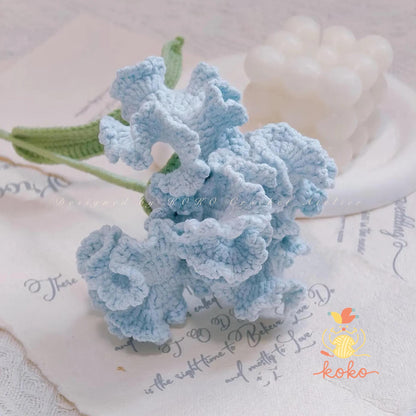 PDF Iris Flower Crochet Pattern