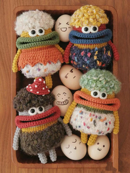 PDF Big Lips Crochet Monster Pouch Crochet Pattern Instant Download,