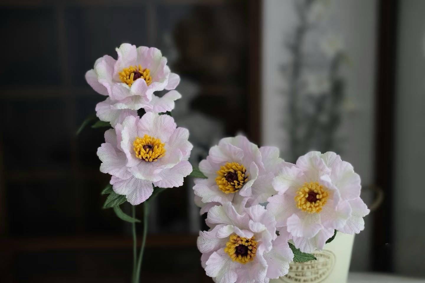 PDF Peony Micro Crochet Pattern