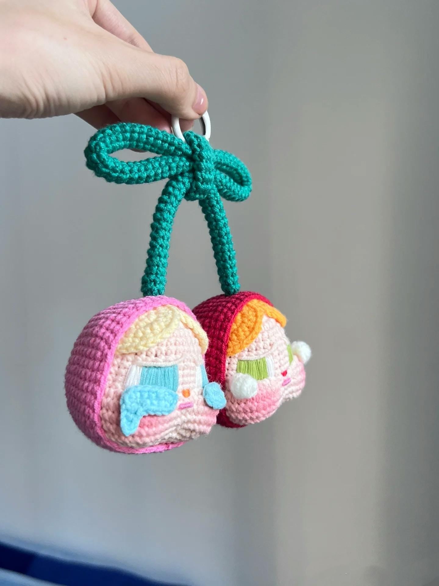 Crybaby Crochet Pattern – Cute Amigurumi Keychain PDF, Emotional Plushie Bag Charm, Kawaii Handmade Gift Idea