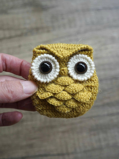 PDF Owl Pouch Crochet Pattern Instant Download, English crochet pattern,  wallet, egg bag crochet pattern