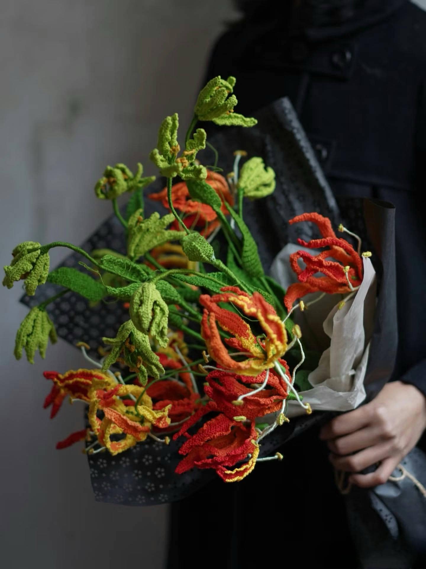 PDF Gloriosa lily Crochet Pattern