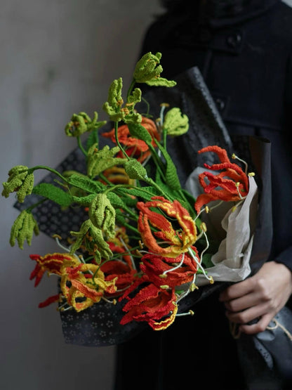 PDF Gloriosa lily Crochet Pattern