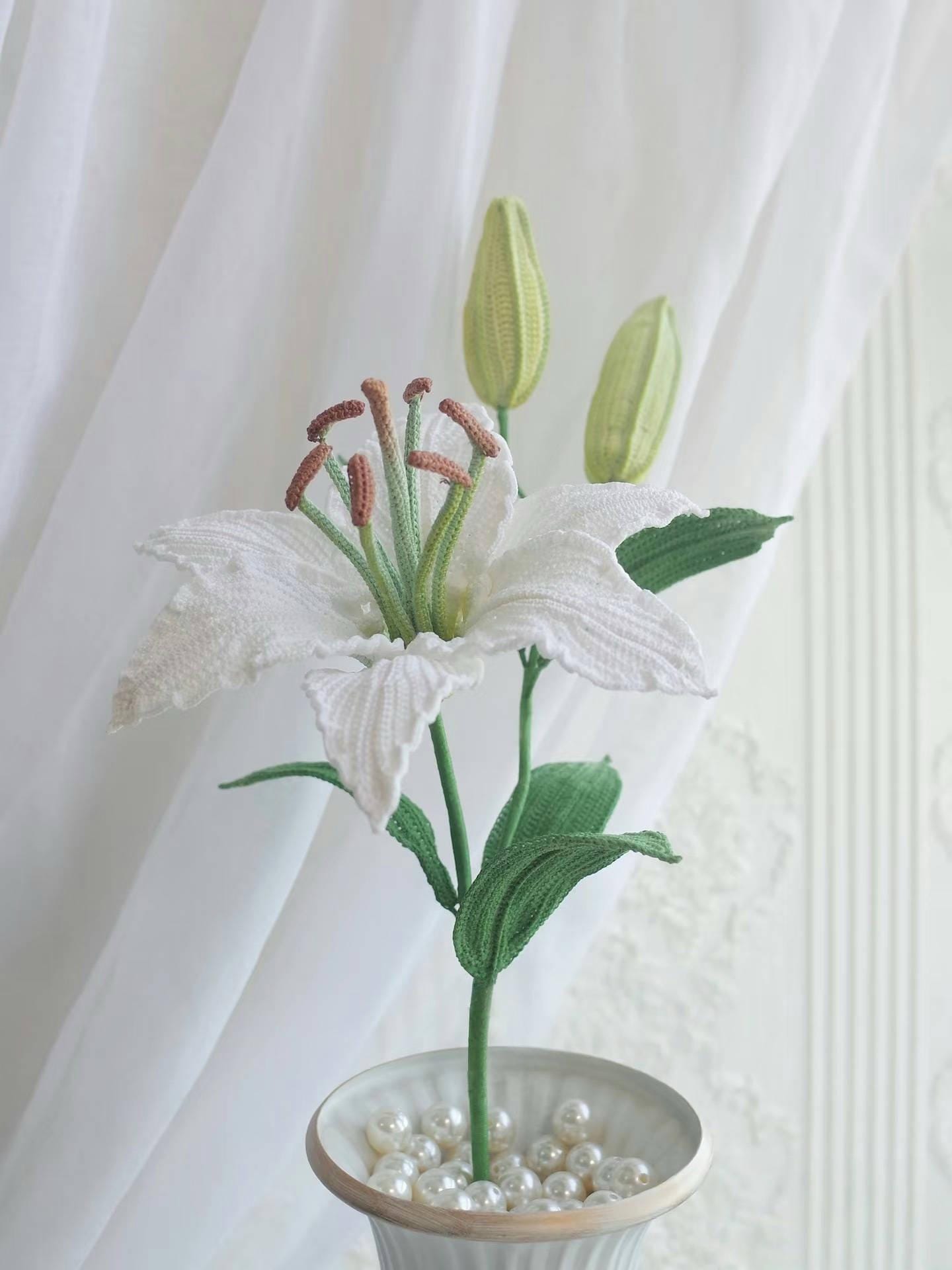 PDF Lily Micro Crochet Pattern