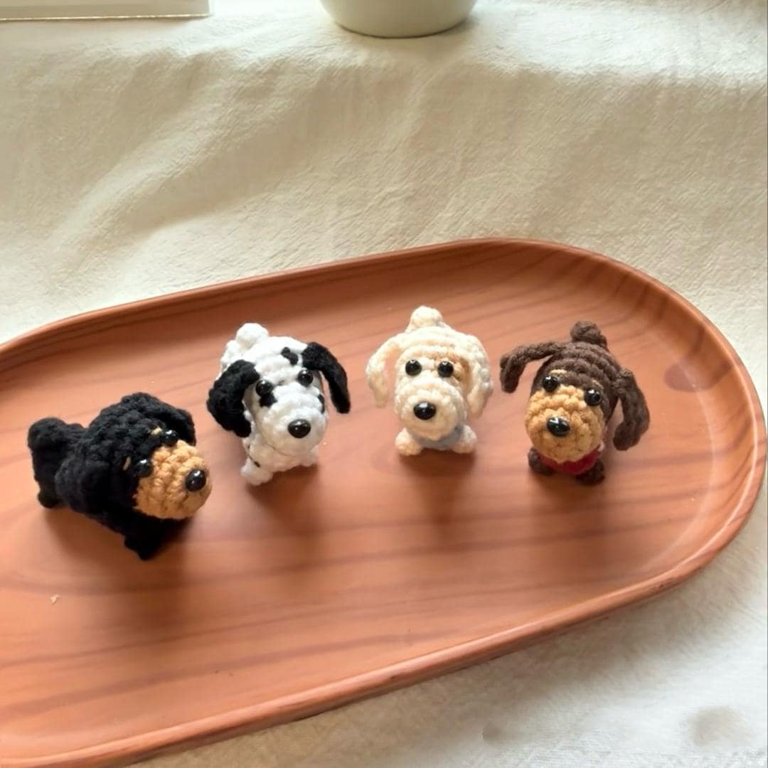 Dachshund Crochet pattern, amigurumi dog, pdf, crochet dog pattern, dachshund, crochet toy