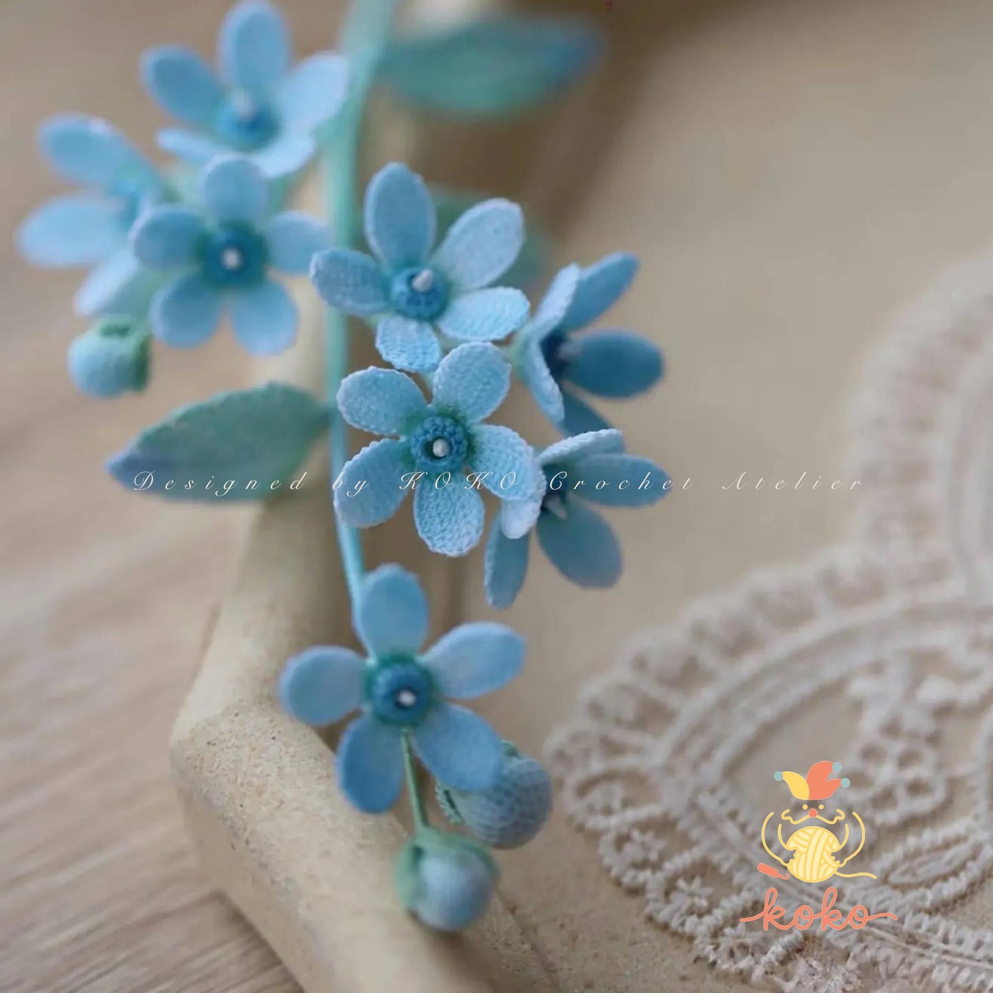 PDF Oxypetalum Micro Flower Crochet Pattern