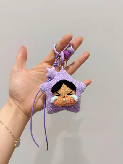 Crochet Pattern Amigurumi Star Crybaby, Cute Plush Doll PDF, DIY Toy Tutorial, Handmade Gift for Her