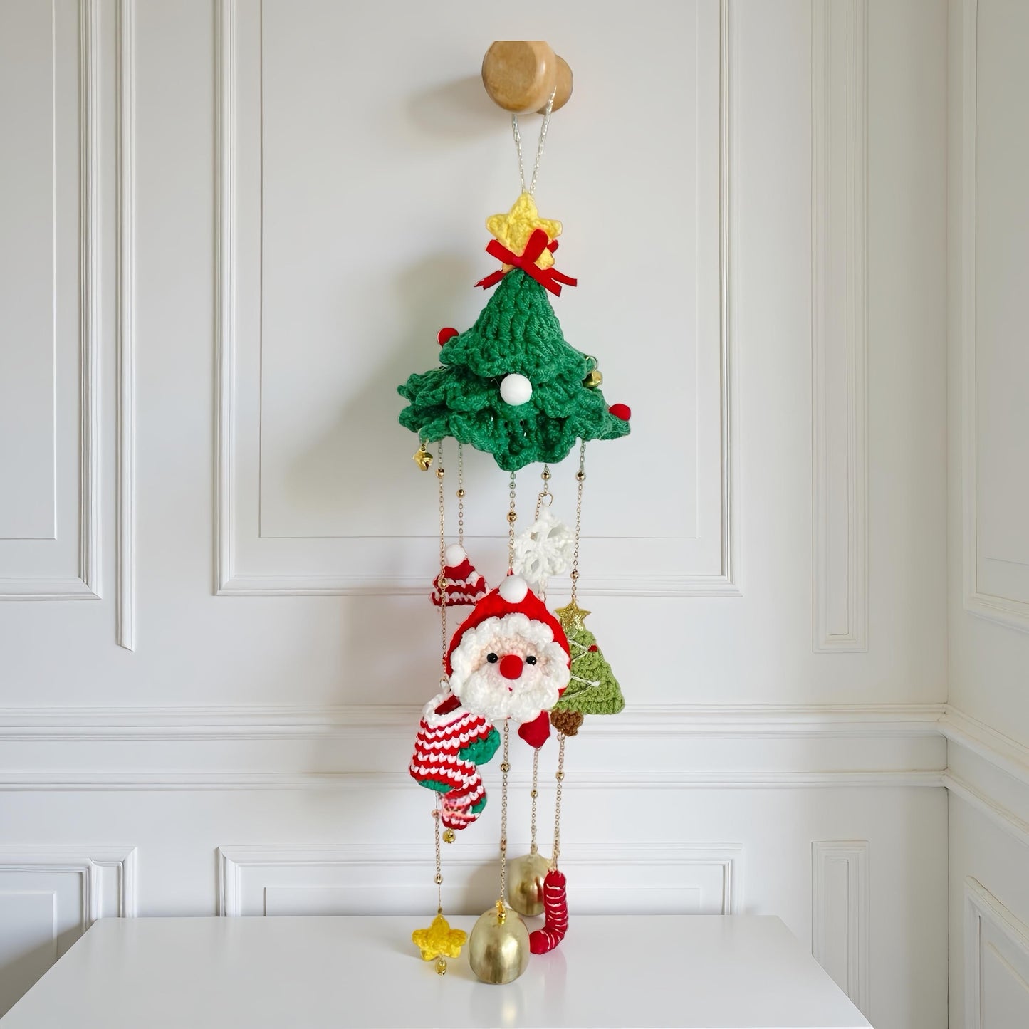 2 in 1 Crochet Pattern Christmas Hanging Ornament, Car Charm or Home Decor PDF, DIY Holiday Decoration, Best Christmas Gift