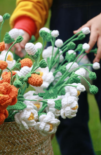 PDF Jasmine Flower Crochet Pattern