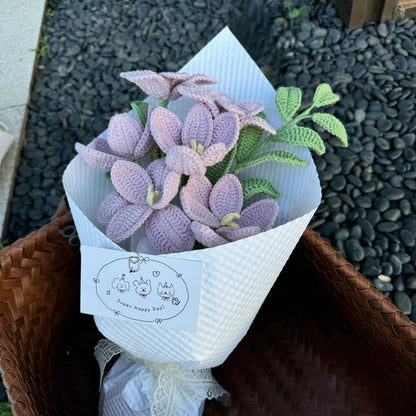 PDF Tulip Flower Tunisian Crochet Pattern