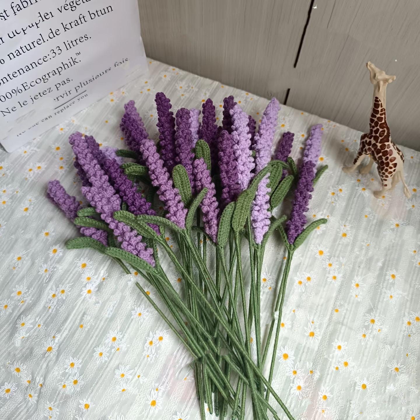 PDF Lavender Bouquet Crochet Pattern