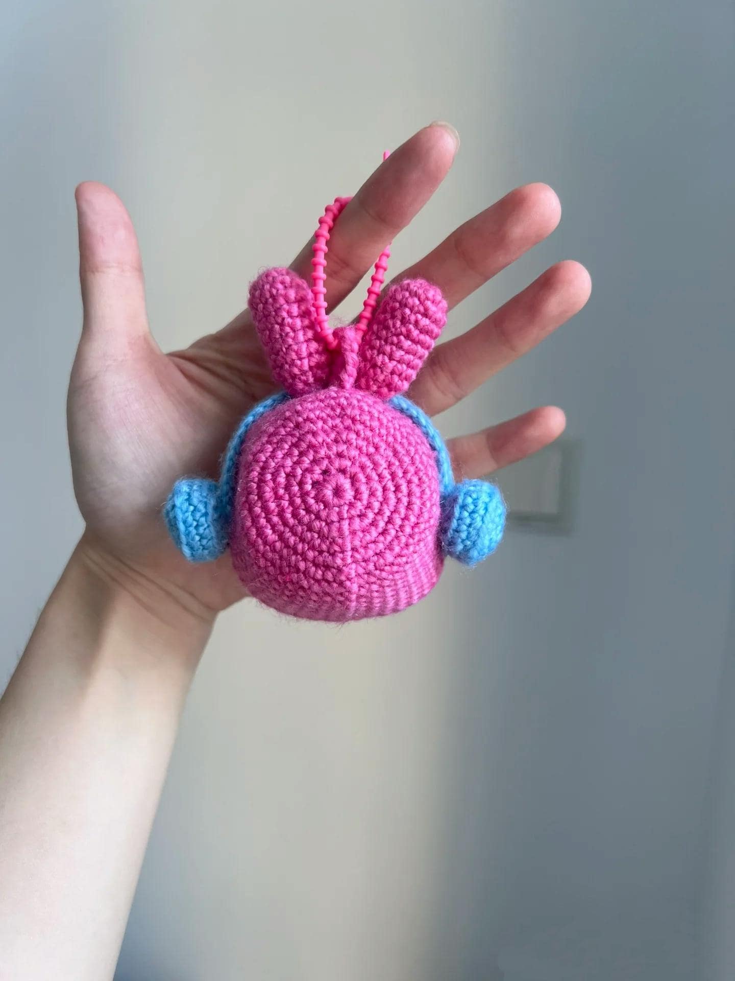 Crochet Pattern Amigurumi Crybaby Bunny Doll with Headphones, Cute Plush Toy PDF, DIY Crochet Tutorial,  Kawaii Handmade Gift Idea