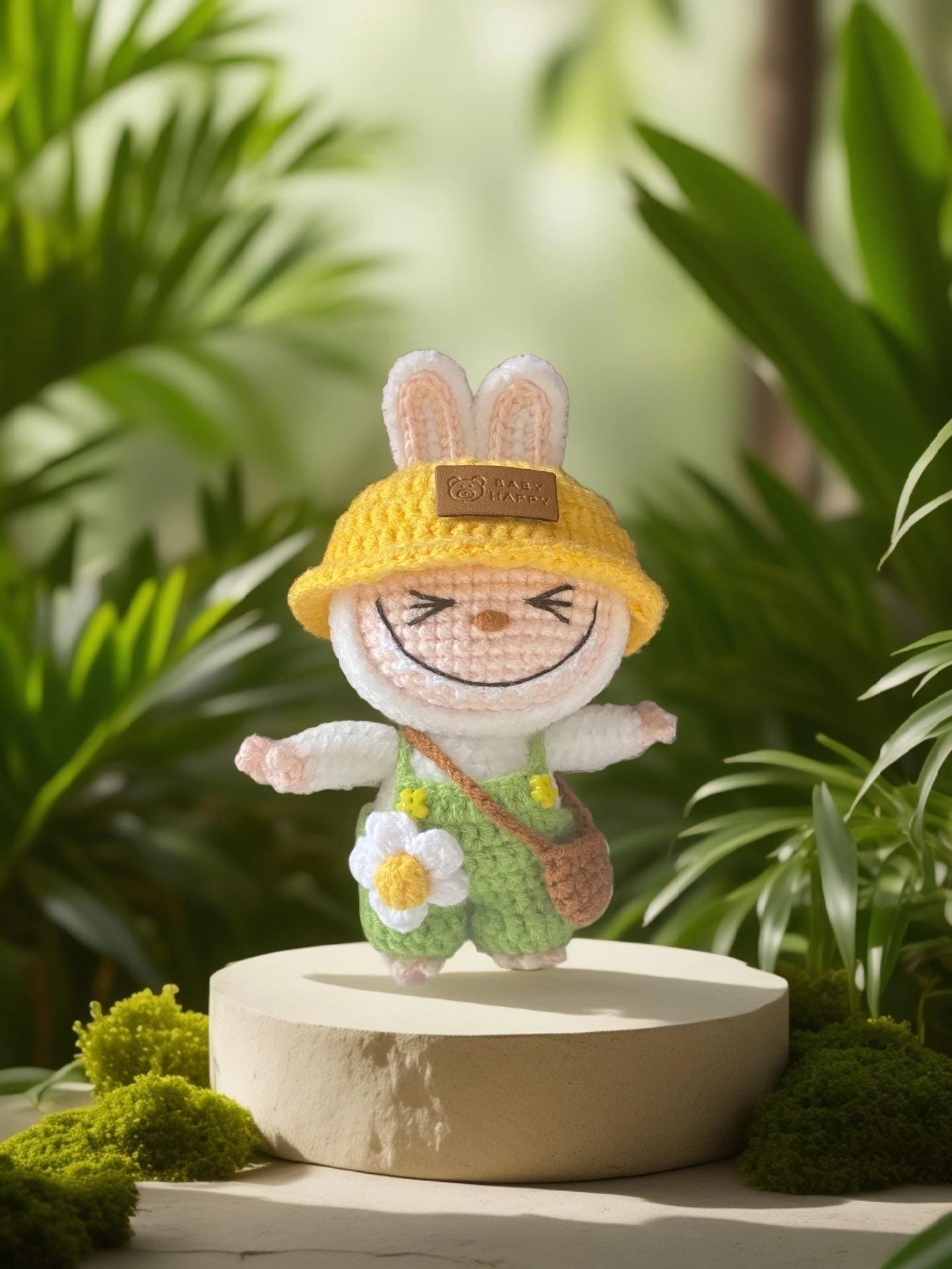 5 in 1 Labubu Doll and Outfits Crochet Pattern PDF · Cute Amigurumi Doll Pattern Bundle · Animal Soft Toy PDF for Labubu Fans and Collectors