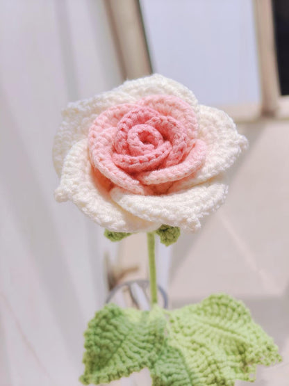 PDF Rose Flower No.3 Crochet Pattern
