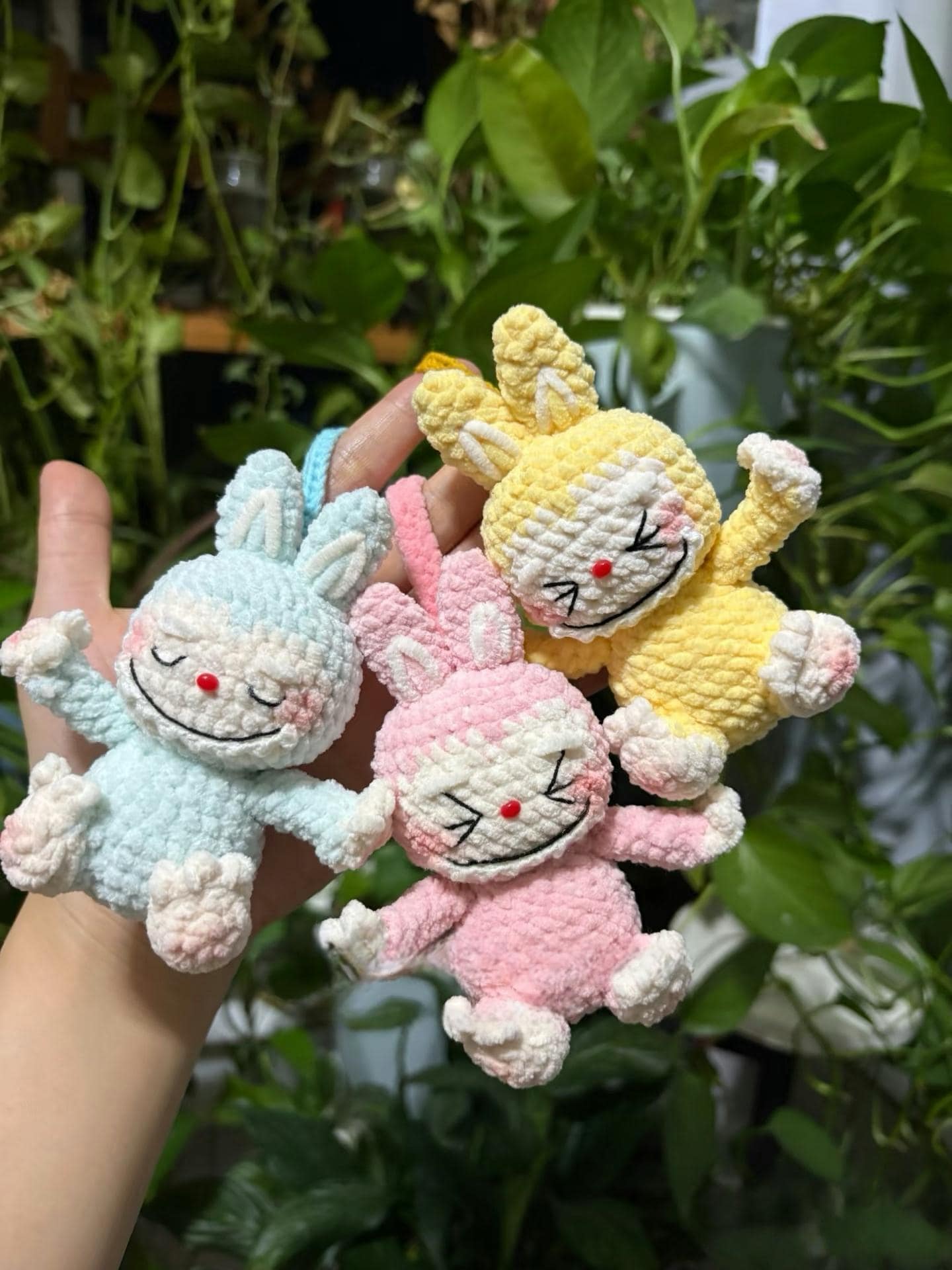 Crochet Pattern Amigurumi Labubu Bunny Doll, Cute Plush Toy PDF, DIY Crochet Tutorial, Handmade Gift for Her