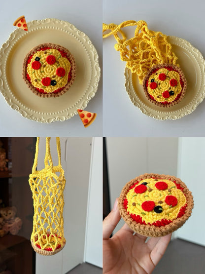 13-in-1 Crochet Water Bottle Holder Pattern Bundle, Cup Sleeve and Bag Charm Set, PDF + Video Tutorial, Kawaii Bottle Accessories