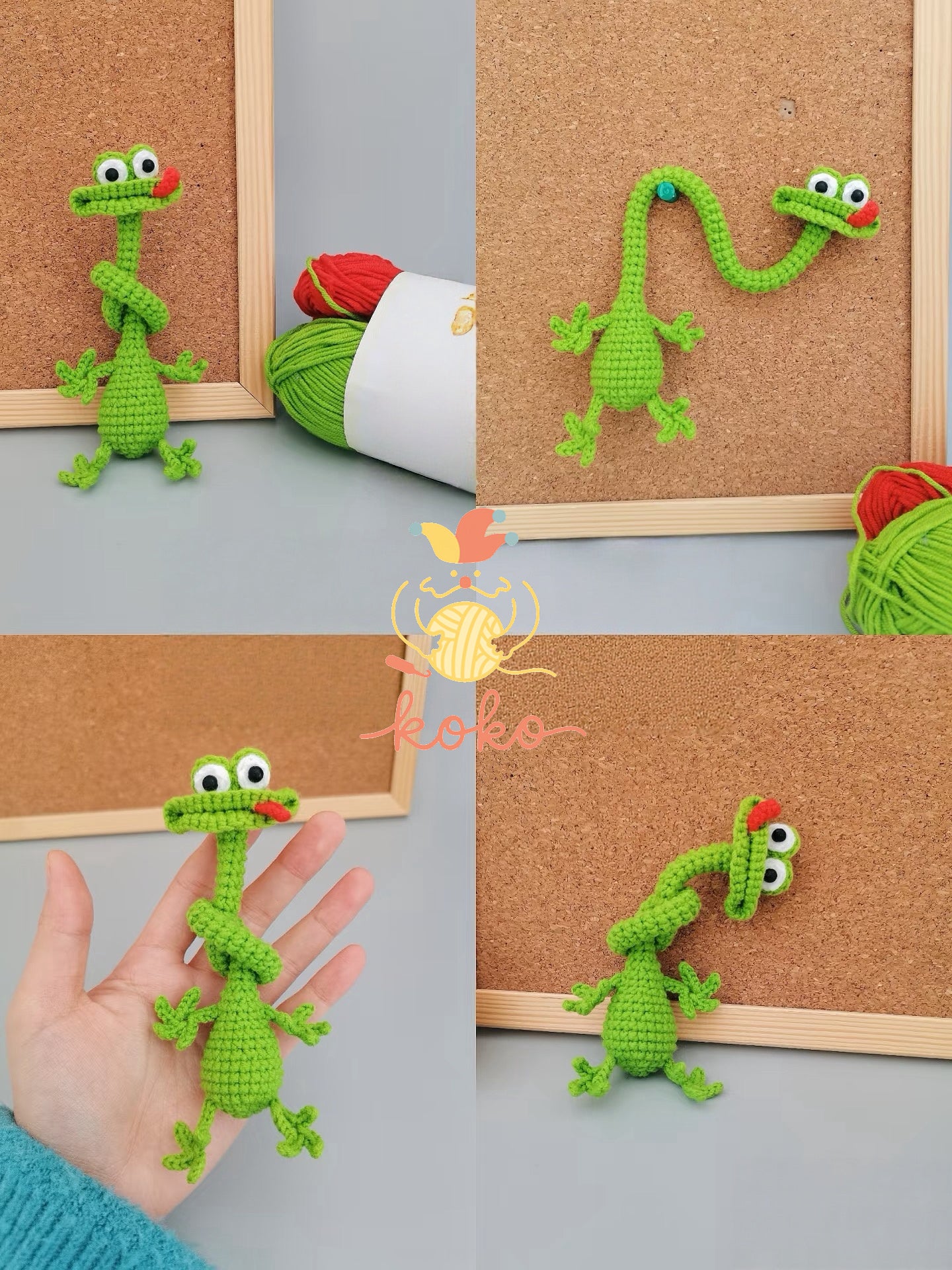 10 in 1 Long Neck Animal Charm Crochet Pattern | Amigurumi Keychain(PDF + VIDEO TUTORIAL)