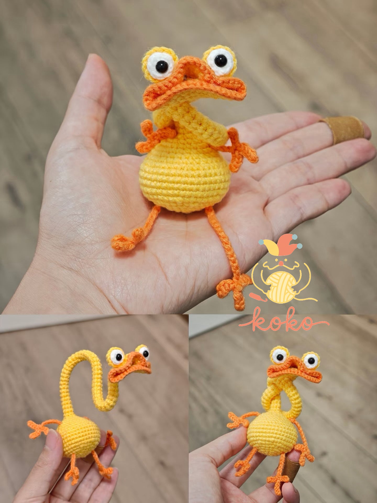 10 in 1 Long Neck Animal Charm Crochet Pattern | Amigurumi Keychain(PDF + VIDEO TUTORIAL)