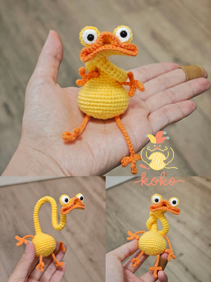 10 in 1 Long Neck Animal Charm Crochet Pattern | Amigurumi Keychain(PDF + VIDEO TUTORIAL)