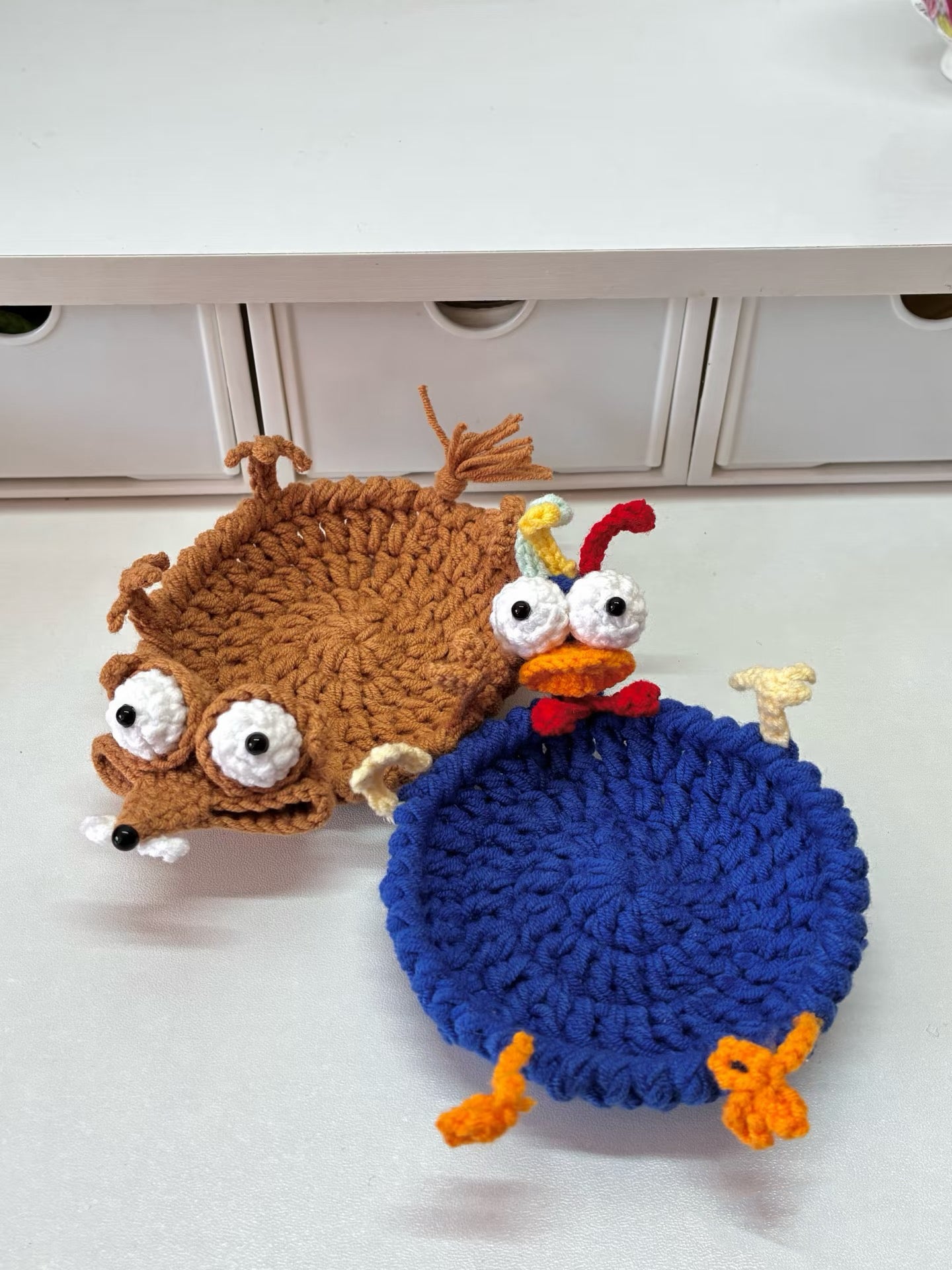 20-in-1 Animal Crochet Coaster Patterns, Mug Hugger Bundle, animals cup holder (PDF + VIDEO TUTORIAL)