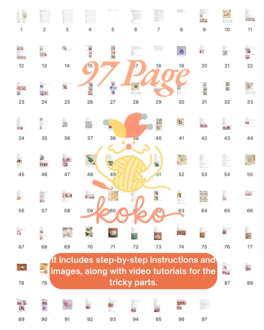 PDF+ Video 14-in-1 Animal Crochet Coaster Pattern Set, Amigurumi Mug Rug, Funny Animal Mug Rugs