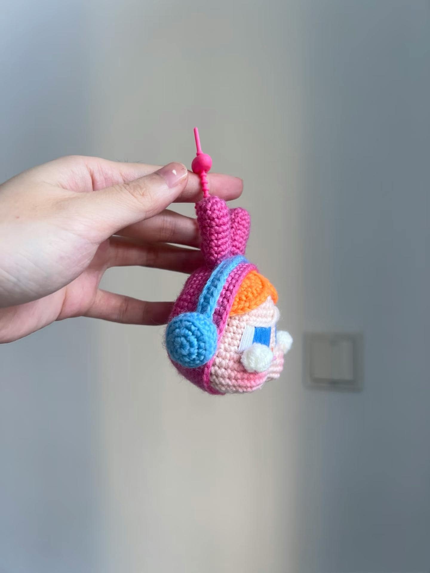 Crochet Pattern Amigurumi Crybaby Bunny Doll with Headphones, Cute Plush Toy PDF, DIY Crochet Tutorial,  Kawaii Handmade Gift Idea