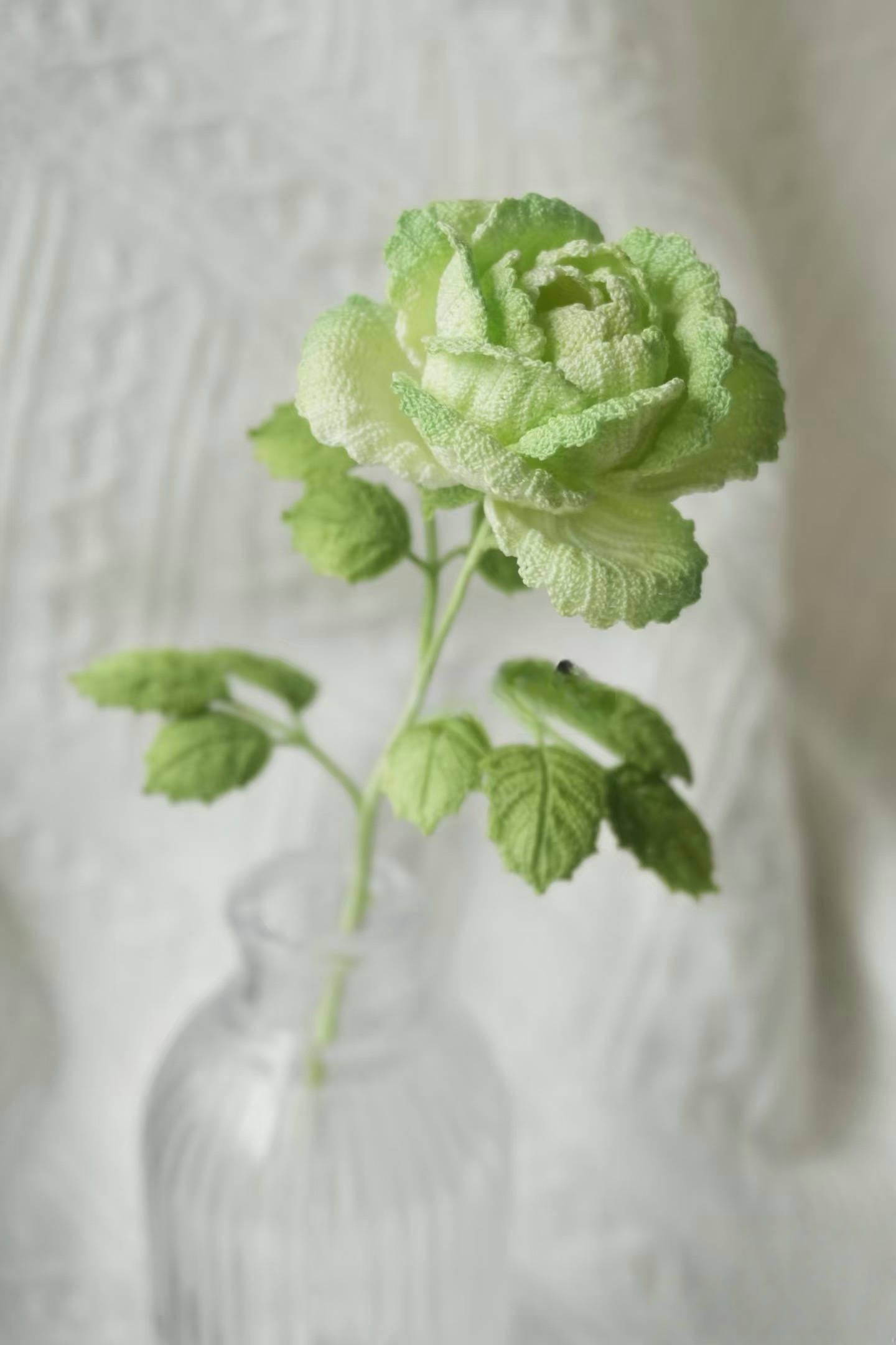 PDF Micro Rose Flower Crochet Pattern