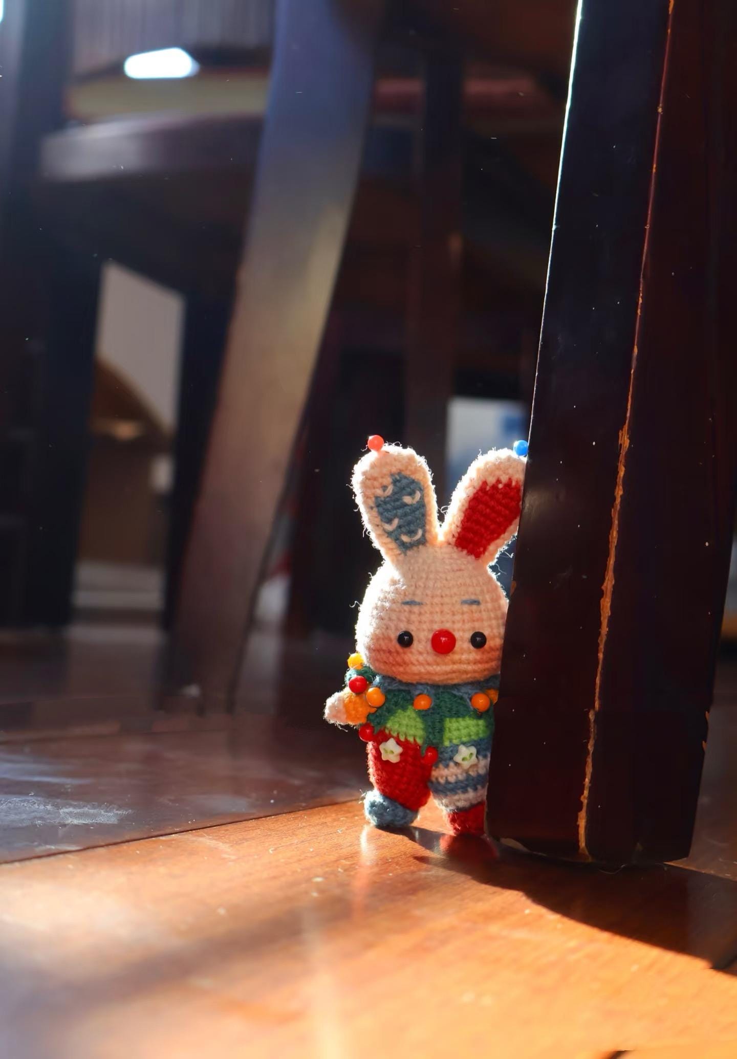 Circus Bunny Amigurumi Crochet Pattern: Patchy & Twinkle Toes, Tutorial soft toy pattern,  Baby shower,