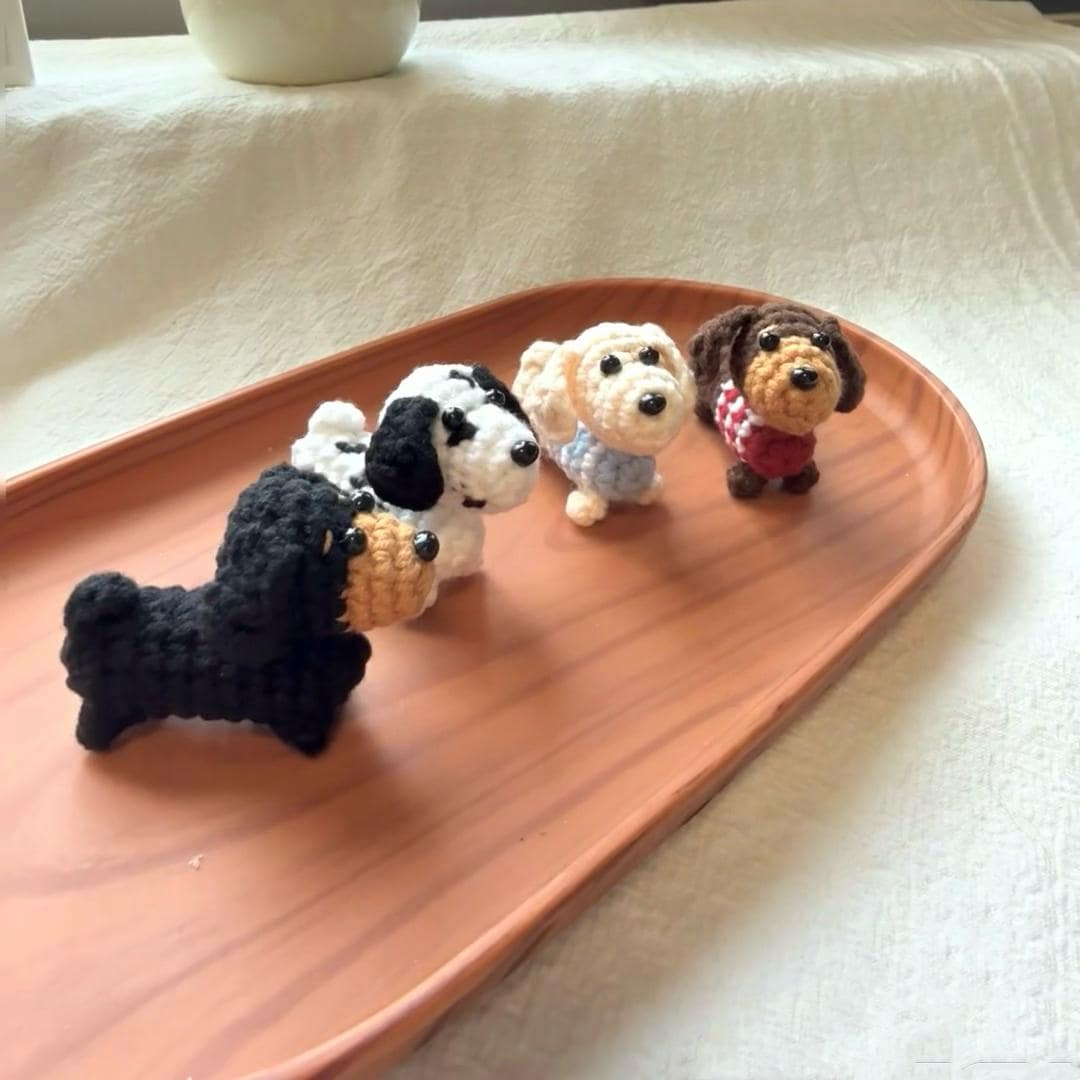 Dachshund Crochet pattern, amigurumi dog, pdf, crochet dog pattern, dachshund, crochet toy