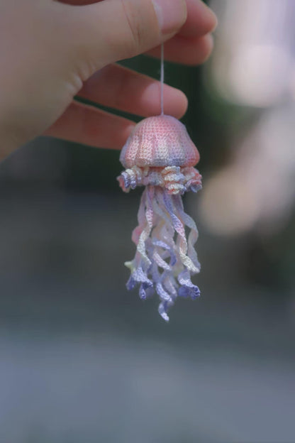 PDF Jellyfish micro crochet Pattern, handmade for Christmas gifts