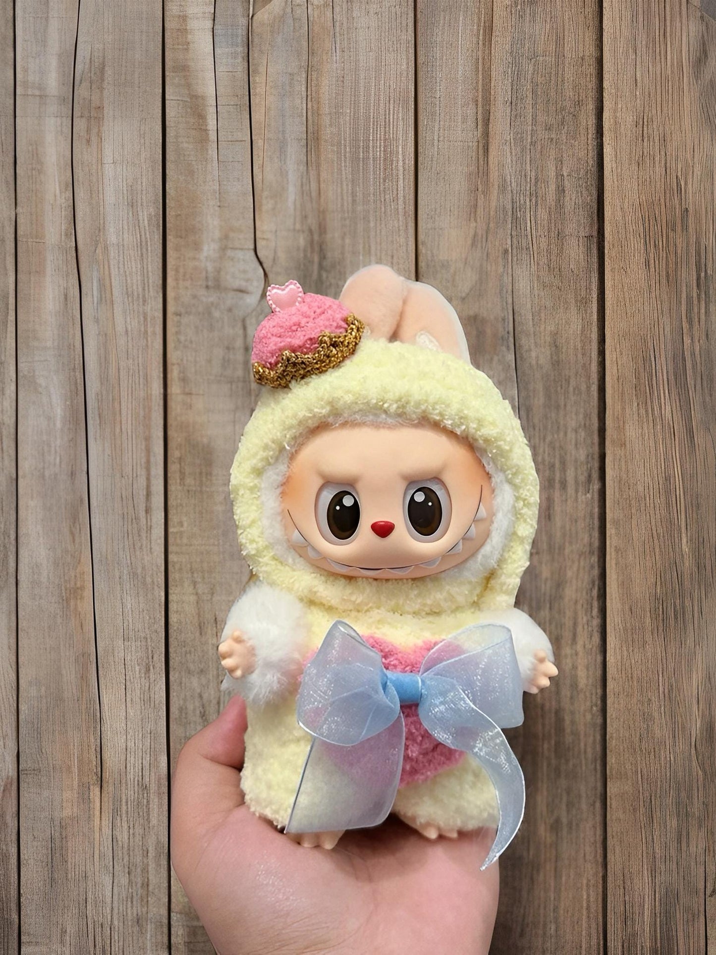 Labubu King & Queen Crochet Pattern Collection - Royal Doll Costume Set PDF, Plush Outfit DIY, Handmade Doll Wear, Fits Labubu Gen 1/2/3