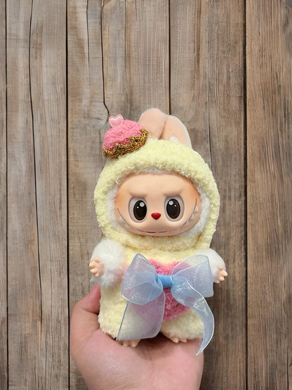 Labubu King & Queen Crochet Pattern Collection - Royal Doll Costume Set PDF, Plush Outfit DIY, Handmade Doll Wear, Fits Labubu Gen 1/2/3
