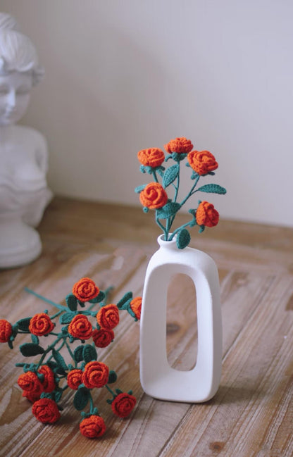 Spray Rose Bouquet Crochet Pattern