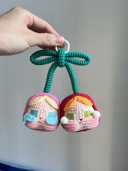 Crybaby Crochet Pattern – Cute Amigurumi Keychain PDF, Emotional Plushie Bag Charm, Kawaii Handmade Gift Idea