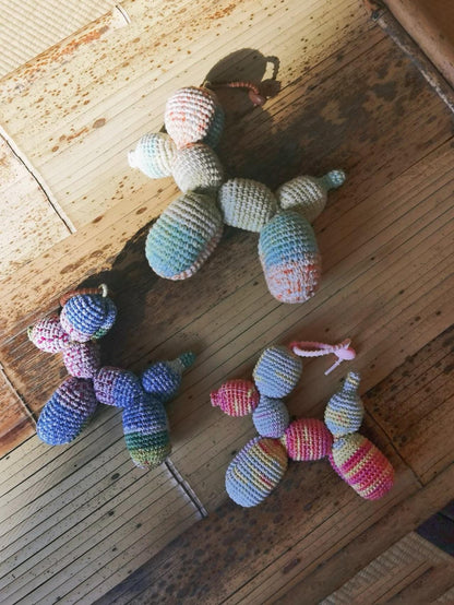 Balloon Dog Amigurumi Crochet Pattern, PDF in English, crochet puppy crochet pattern PDF Christmas gift Baby shower dog crochet pattern