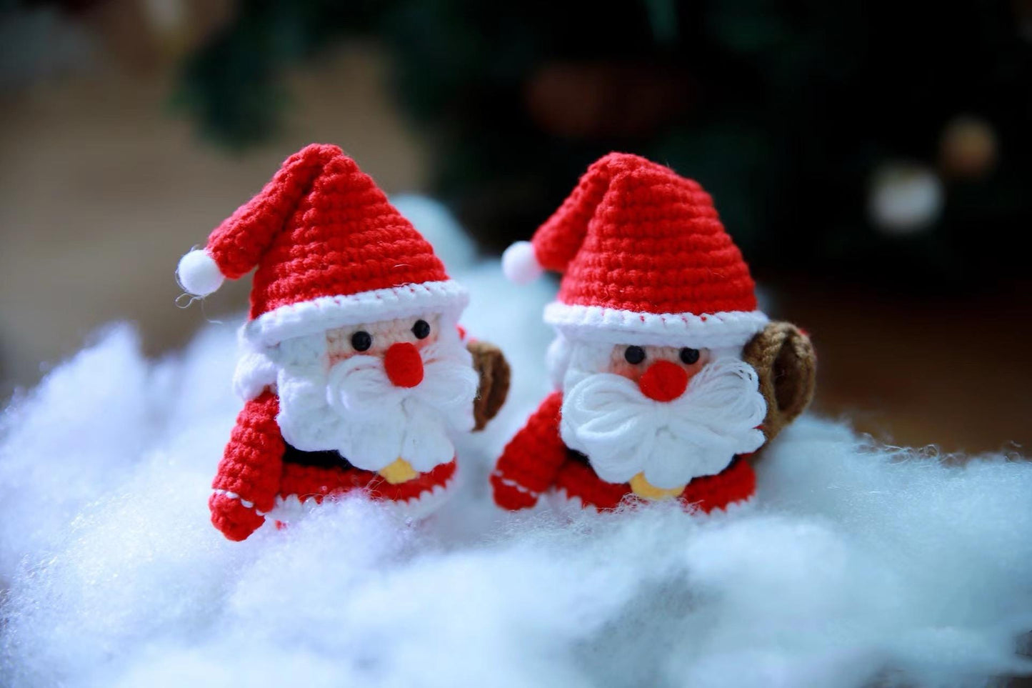 PDF  Christmas crochet pattern, Santa Claus w/Santa Sack, handmade for Christmas gifts,