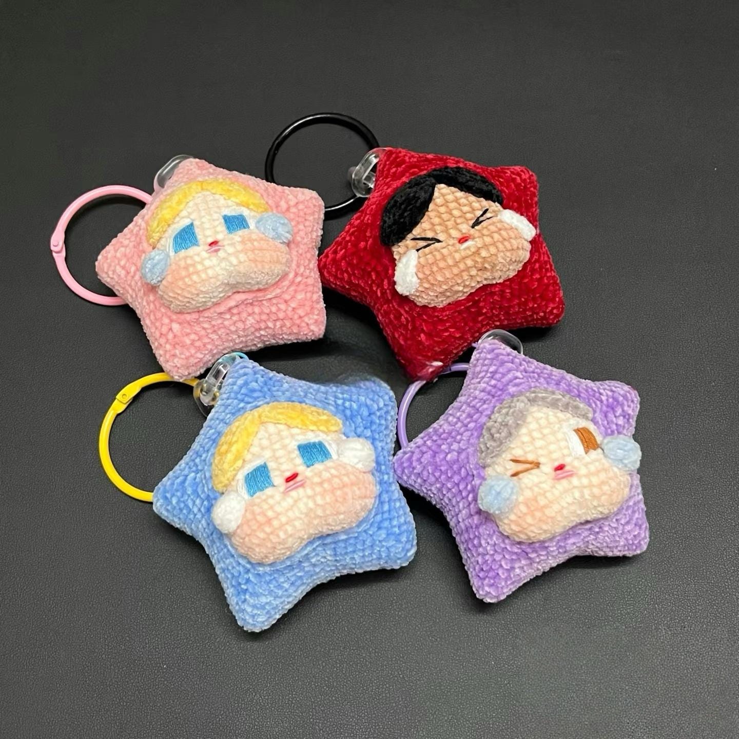 Crochet Pattern Amigurumi Star Crybaby, Cute Plush Doll PDF, DIY Toy Tutorial, Handmade Gift for Her