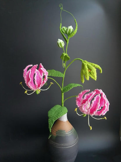 PDF Gloriosa lily Crochet Pattern