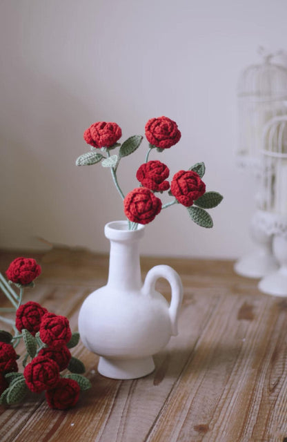 Spray Rose Bouquet Crochet Pattern