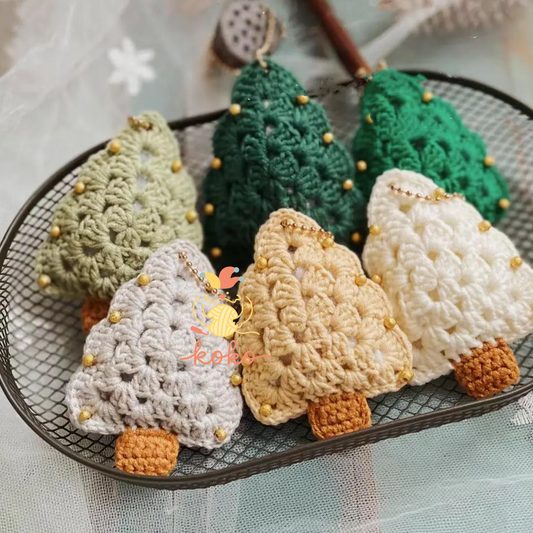 PDF Granny Bunting Christmas Tree Crochet Pattern, handmade for Christmas gifts