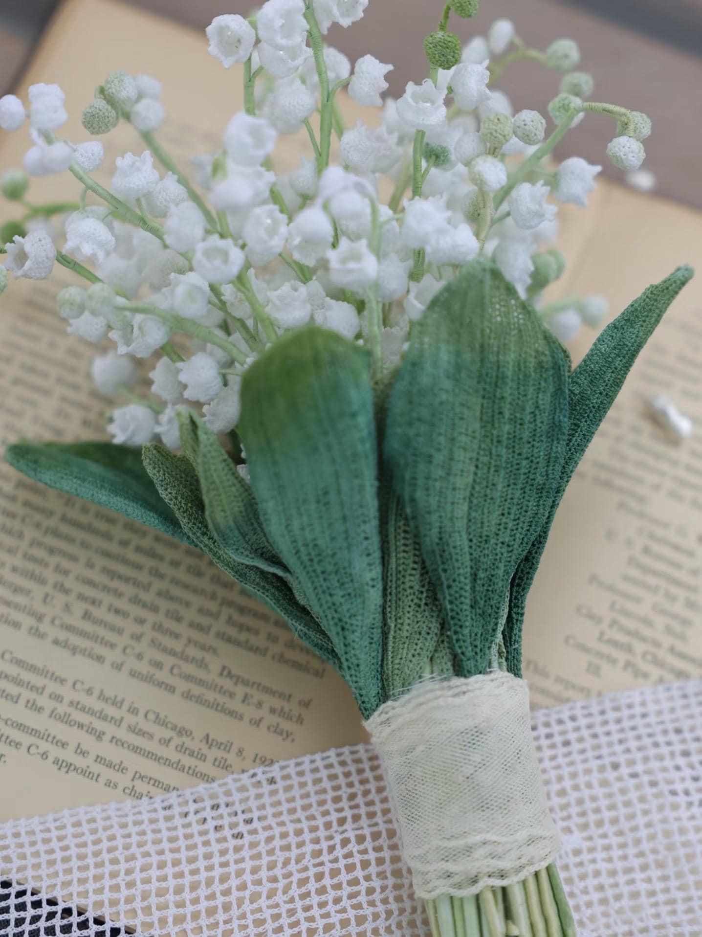 Lily of the Valley Micro-Crochet Pattern