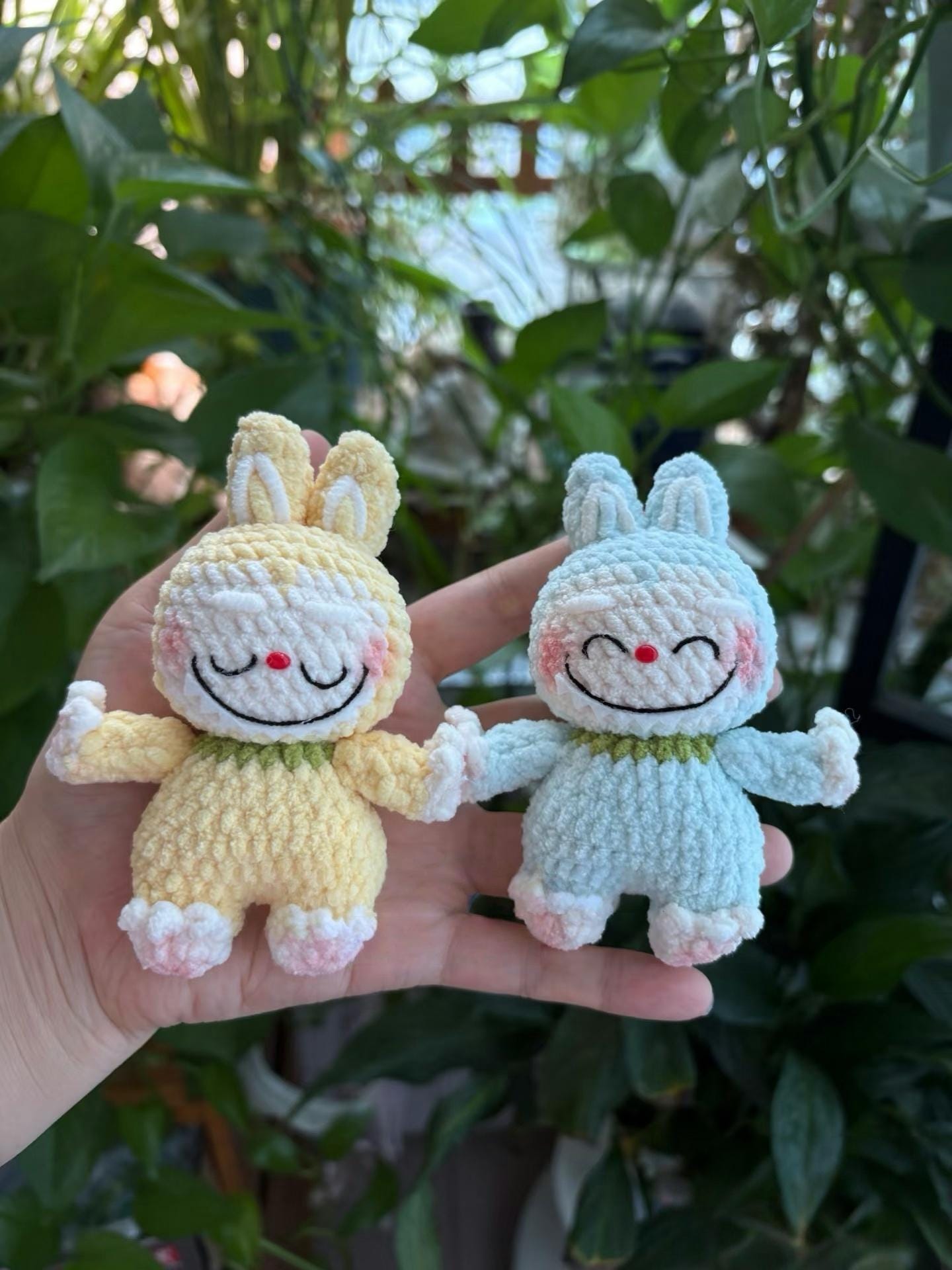 Crochet Pattern Amigurumi Labubu Bunny Doll, Cute Plush Toy PDF, DIY Crochet Tutorial, Handmade Gift for Her