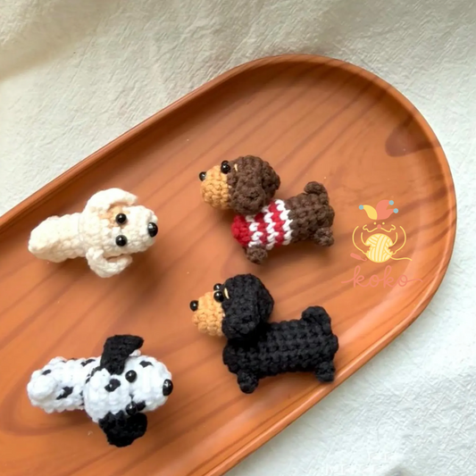 Dachshund Crochet pattern, amigurumi dog, pdf, crochet dog pattern, dachshund, crochet toy