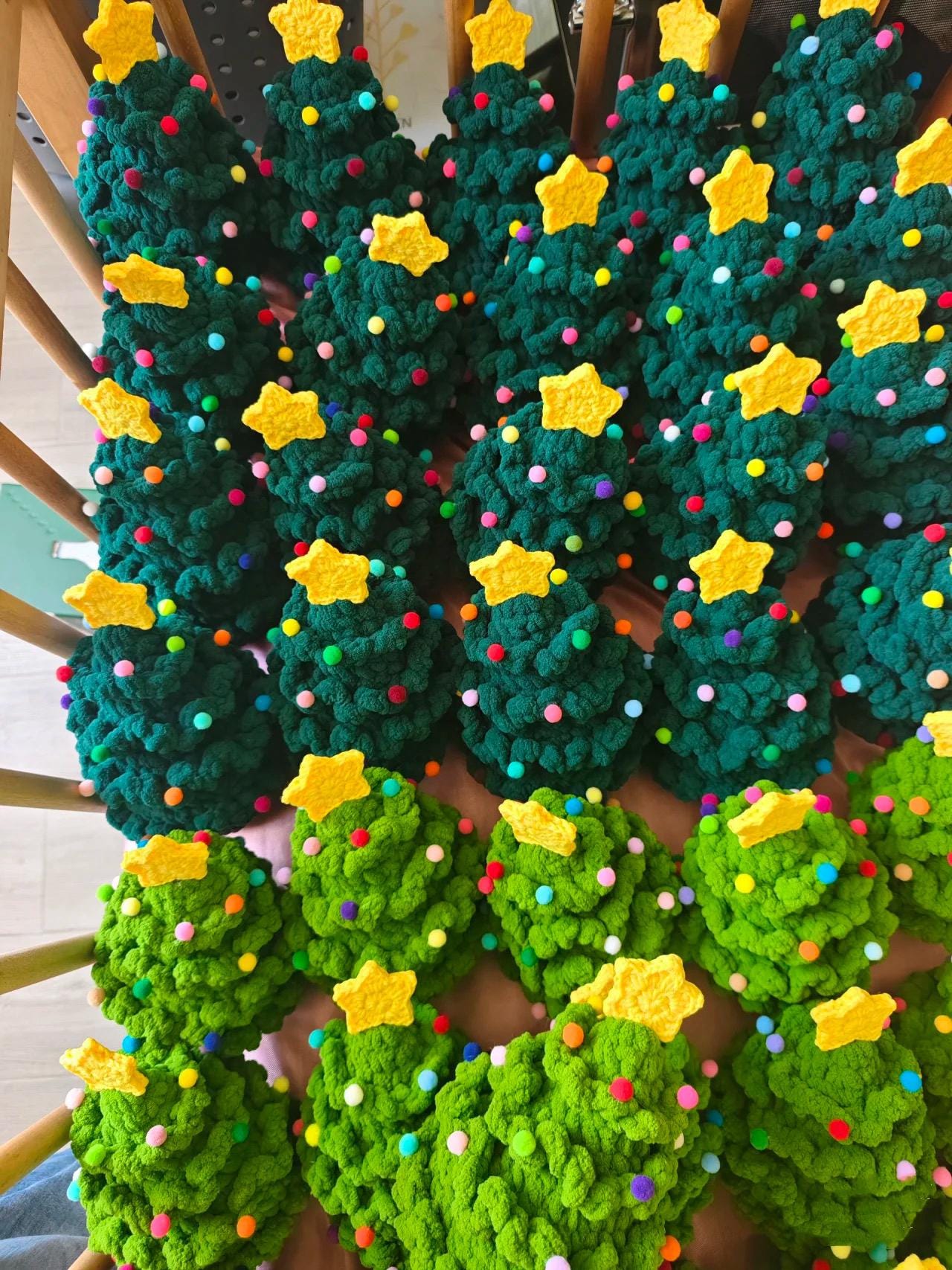 PDF Crochet 4-Layer Christmas tree crochet pattern, handmade for Christmas gifts
