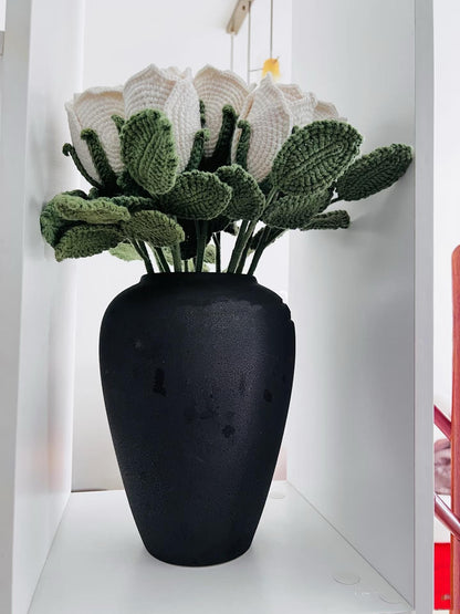 PDF Rose Flower Crochet Pattern