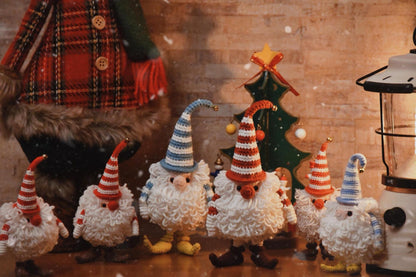 PDF Christmas Elves crochet pattern, handmade for Christmas gifts,