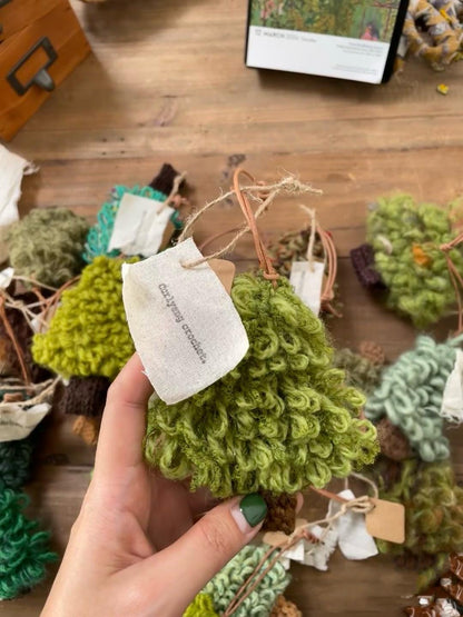 PDF CROCHET PATTERN - Christmas Tree Decoration and Garland (written in English) , handmade for Christmas gifts,