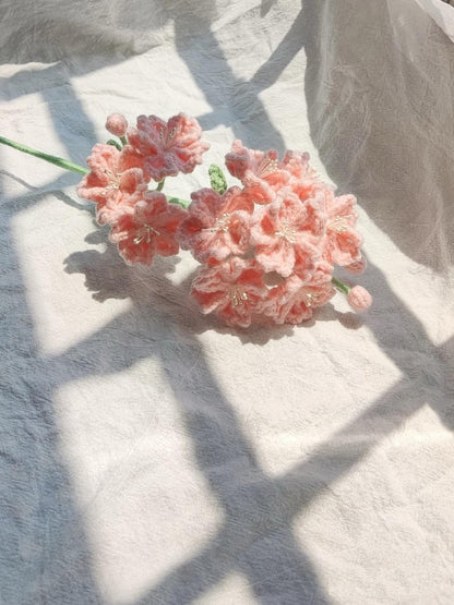 PDF Sakura Flower Crochet Pattern