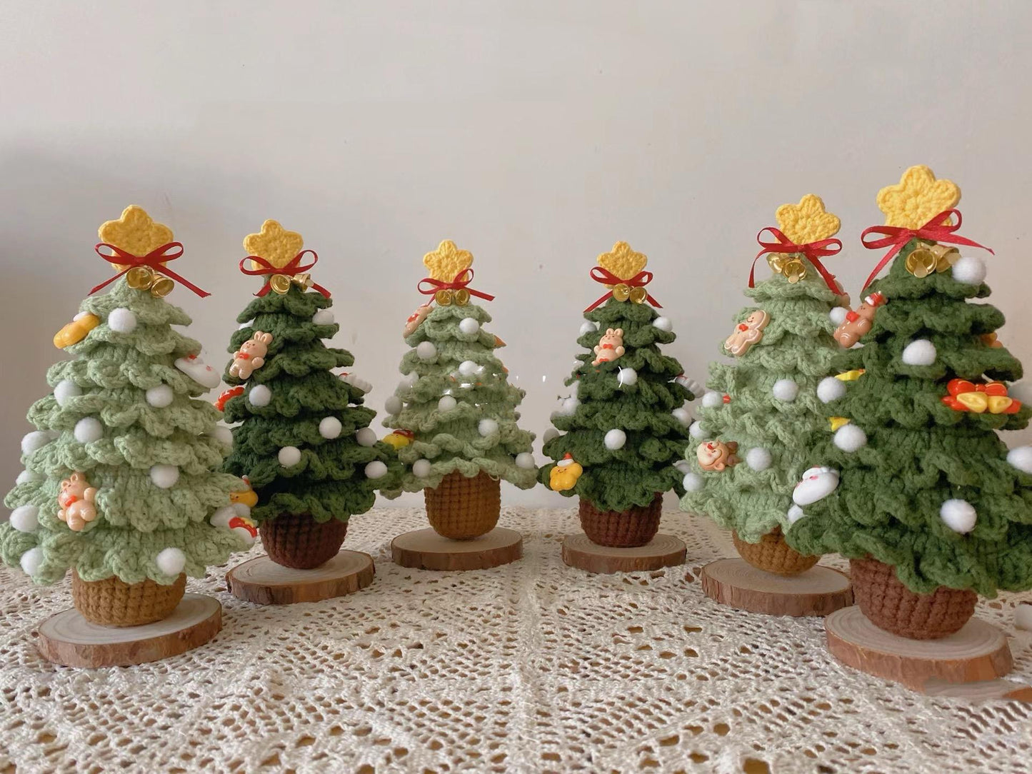 PDF Crochet 7-Layer Christmas tree crochet pattern, handmade for Christmas gifts,